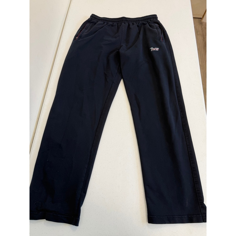Tommy Hilfiger Mens 3XL Navy Blue Straight Leg Logo Sweatpants Joggers 7180